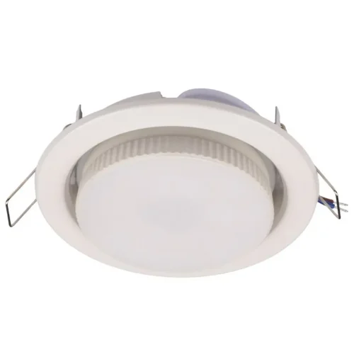 Светильник PGX53 10639.1 106х39мм под лампу GX53 до 20Вт встраив. бел. (пакет) JazzWay 5067080 - фото 5