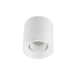 Светильник накладной IP 20, 10 Вт, GU5.3, LED, белый/белый, пластик, Denkirs DK3090-WH