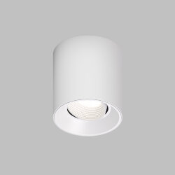 Светильник накладной IP 20, 10 Вт, GU5.3, LED, белый/белый, пластик, Denkirs DK3090-WH
