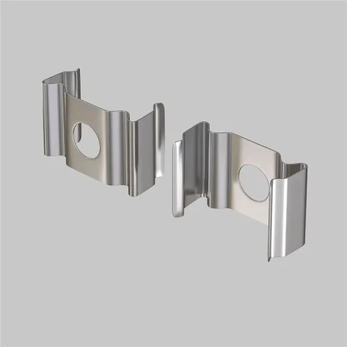 Комплект креплений (для профиля 22×06) 10 шт., ALM004MT (Хром) - фото 4