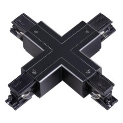 Соединитель Х-образный с токопроводом для трёхфазного шинопровода «Novotech» 135053 (накладной)