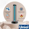 UGL-T01A-36W-UVCO BLACK Светильник ультрафиолетовый бактерицидный настольный, С озонированием, 185 нм, Корпус черный - фото 2