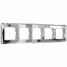 Рамка из стекла на 5 постов Diamant зеркальный W0051220 - фото