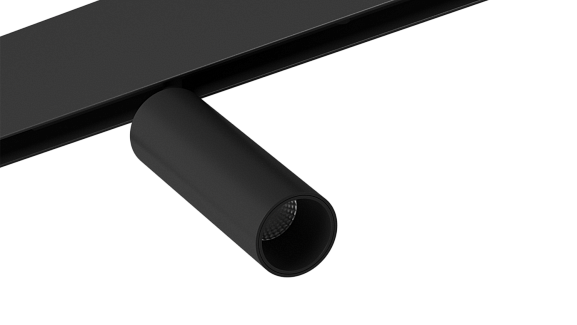 'Светильник для низковольтного трека SY mini 11.6 Вт 48в, SY-mini-522015E-11.6-48-BL-NW. Фото 2