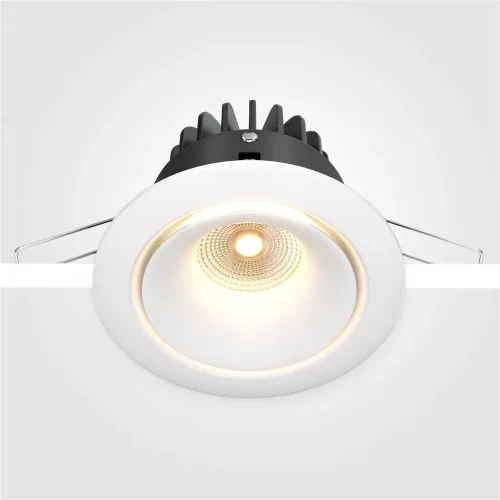 Встраиваемый светильник Yin 3000K 1x12Вт 60° Dim Triac (Белый) - фото 8