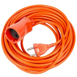 YX10-101 -UCK-1N-2x1.00-10M-O ORANGE Удлинитель силовой в бухте, б-з, 1гнездо, 10м ПВС 2х1.00, 10A, Оранжевый, TМ Uniel