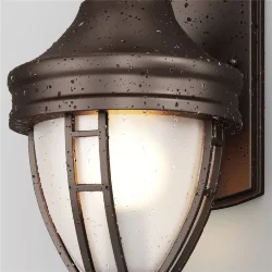 Настенный светильник (бра) Rivoli E27х1 60Вт IP 44 (Черный)