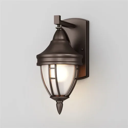 Настенный светильник (бра) Rivoli E27х1 60Вт IP 44 (Черный) - фото