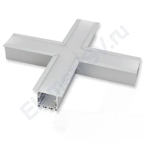 Соединитель х- образный для 319 профиля C017R5-X 326 - фото.