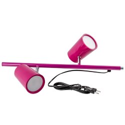 ULM-T600 2х6W-4500K-DIM RED Торшер напольный светодиодный, 2х6W, Сенсорный выключатель, Диммер, Красный