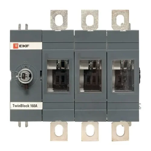 Рубильник 3п 160А без рукоятки управления TwinBlock PROxima EKF tb-s-160-3p - фото 2