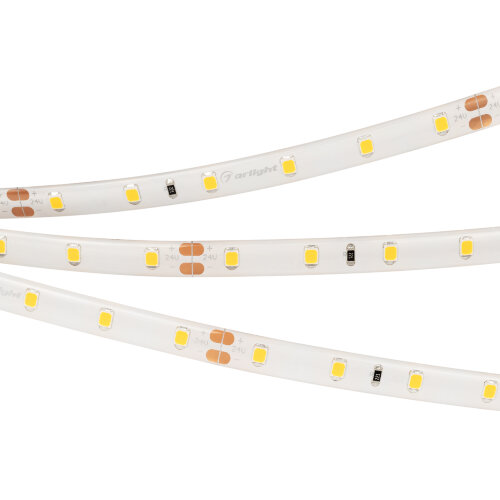Светодиодная лента герметичная RTW-SE-A60-8mm 24V White6000 (7.2 W/m, IP65, 2835, 5m) (Arlight, 7.2 Вт/м, IP65) - фото 3