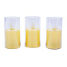 ULD-F064 WW CANDLE SET3 Фигура светодиодная Свеча на батарейках LR44 в-к, в составе набора из 3 штук, 1 светодиод, Теплый белый свет, TM Uniel - фото 1