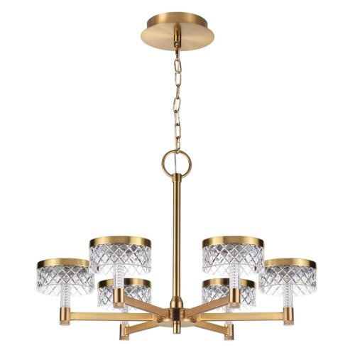 Люстра «ODEON LIGHT» 5032/36L, серия: FIVRE (крепление на планке). Фото 1.