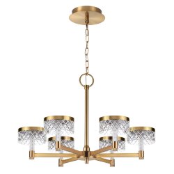 Люстра «ODEON LIGHT» 5032/36L, серия: FIVRE (крепление на планке)