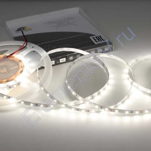 Светодиодная лента LUX class, 2835, 60led/m, Day white, 12V, IP20, CRI>90, A208 - фото.