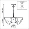 Люстра подвесная «LUMION» 8377/5, серия: AMALIA (крепление на крюк). Фото 3.