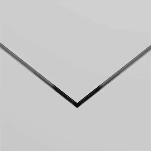 Коннектор угловой встраиваемый под шпаклевку, Levity (Черный) - фото 5