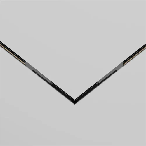 Коннектор угловой встраиваемый под шпаклевку, Levity (Черный) TRA187CL-13B - фото 4