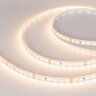 Светодиодная лента RT-A120-8mm 24V Warm3000 (9.6 W/m, IP20, 2835, 5m) (Arlight, Открытый) 024108(2) - фото