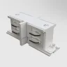 Коннектор прямой внутренний Trinity белый (Белый) TRA005CI-31W - фото 2