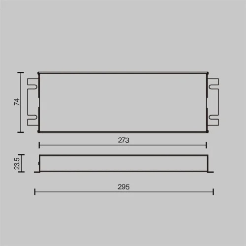 Источник напряжения TRIAC 24В 300Вт IP 67 (Серебро) 734005 - фото 3