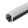 Профиль ROUND-D10.5-2000 ANOD BLACK (Arlight, Алюминий) 033036 - фото