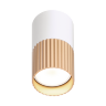 Светильник WOLTA WSL-GU10/18WG-1 под лампу GU10 Белый / золотой DUO - фото 3.