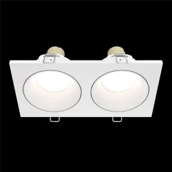 Встраиваемый светильник Zoom GU10 2x10Вт IP 65 (Белый)