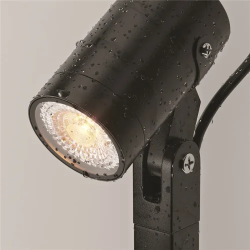 Ландшафтный светильник Сфера / Scope GU10x1 50Вт IP 65 (Черный) O025FL-01B1 - фото 6