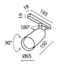 Трековый светильник Фокус / Focus Led Exility 3000K 20Вт 24° (Черный) TR032-2-20W3K-S-B - фото 2