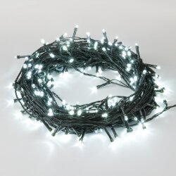 ULD-S2000-200-DGA WHITE IP20 Гирлянда светодиодная, 20м, 200 светодиодов, Белый свет, Провод зеленый