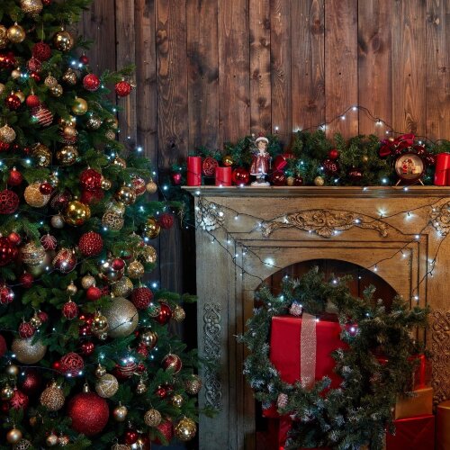 ULD-S2000-200-DGA WHITE IP20 Гирлянда светодиодная, 20м, 200 светодиодов, Белый свет, Провод зеленый - фото 7