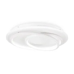Потолочный светильник FR6089CL-L120W Спираль / Spiral 85 Вт LED с пультом ДУ (Белый) FR6089CL-L120W
