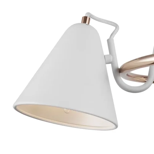 Подвесной светильник Freya FR8001PL-03WG (Белый с Золотом) - фото 9