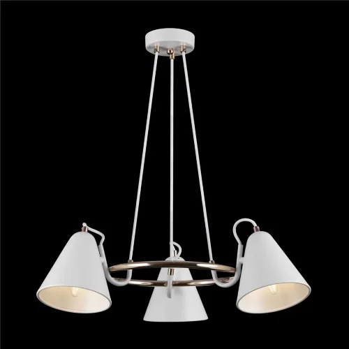 Подвесной светильник Freya FR8001PL-03WG (Белый с Золотом) - фото 10