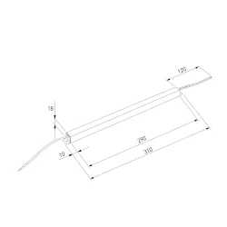 Блок питания для светодиодной ленты 24 В 60W LST 15A (052987)