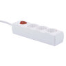 S-GCU3-2B WHITE Удлинитель серии Ultra, шнур 2м., 3 гнезда, 16A, с-з, Белый, TM Uniel - фото 2