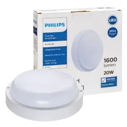 Светильник светодиодный уличный накладной круглый 12W/4000K IP54 d170 960Lm | WT045C LED12/NW PSU | - PHILIPS