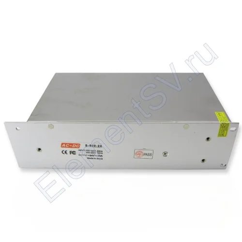Блок питания SP-A 24V 500W 20A - фото 3.