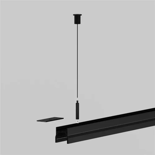 Гибкий подвес для уличной трековой системы Elasity IP (Черный) - фото 6