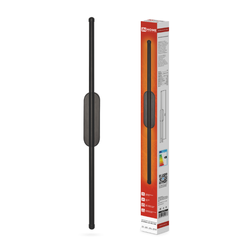 Светильник светодиодный ESTETIKA LUV-60C-30BL 10Вт 230В 3000K 700Лм 600х50x25 черный IN HOME - Фото 2