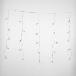 ULD-E2805-100-DTA MULTI IP20 DIAMOND Занавес светодиодный Бриллианты, 2.8х0.5м, 100 светодиодов, Разноцветный свет, Провод прозрачный.