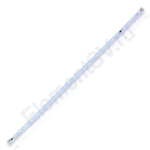Светодиодная линейка 2835, 24 led, 220V, 10W, 520mm, D187, warm white - фото 3.