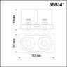 Встраиваемый светильник «Novotech» 358341, серия: LANZA. Фото 2.