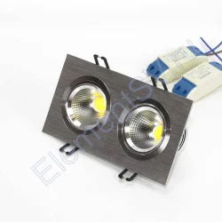 Светодиодный светильник встраиваемый 99.2 series silver housing BW11 (10W,220V,day white)