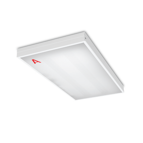 Светильник WOLTA PRO ОФИС ДВО01-18-242-4К с БАП EM1 18Вт 4000К IP40 Микропризма - фото 2.