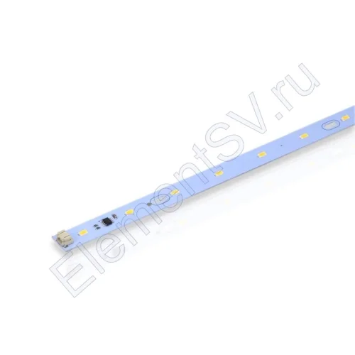 Светодиодная линейка 2835, 12 led, 220V, 6W, 410mm, D183, warm white - фото 2.