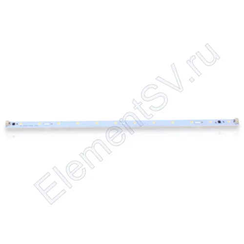 Светодиодная линейка 2835, 12 led, 220V, 6W, 410mm, D183, warm white - фото 3.