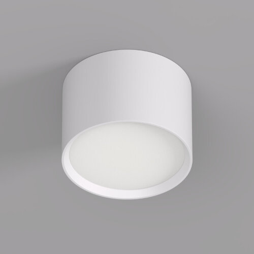 DK2601-WH Светильник накладной LUND, IP 20, до 15 Вт, GX53, LED, белый, алюминий. Фото 2